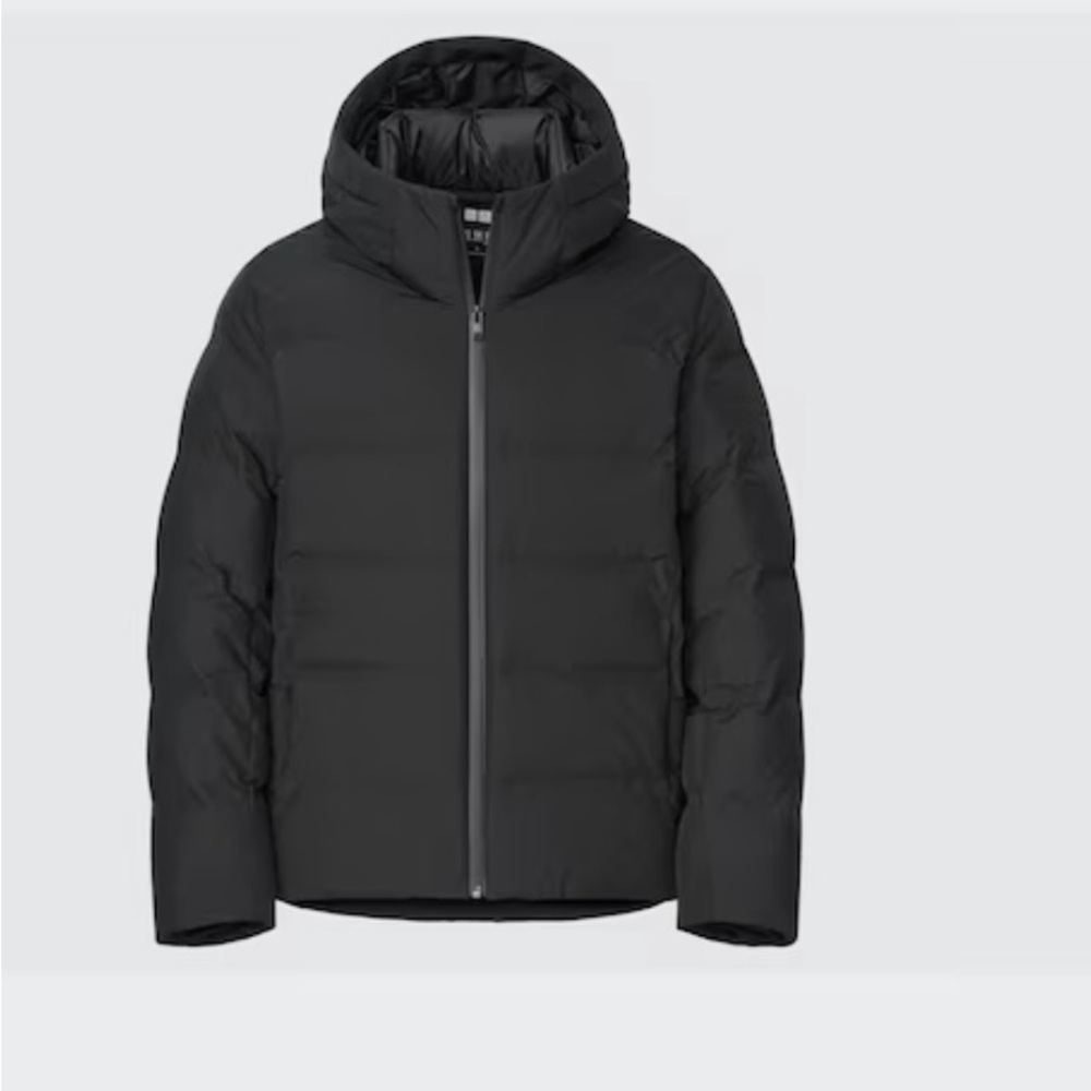 Uniqlo Men’s 3D Cut Seamless Down Parka Puffer (Med) NEW w/o tags black
